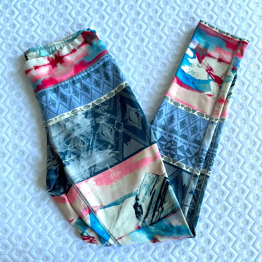Target printed leggings size S